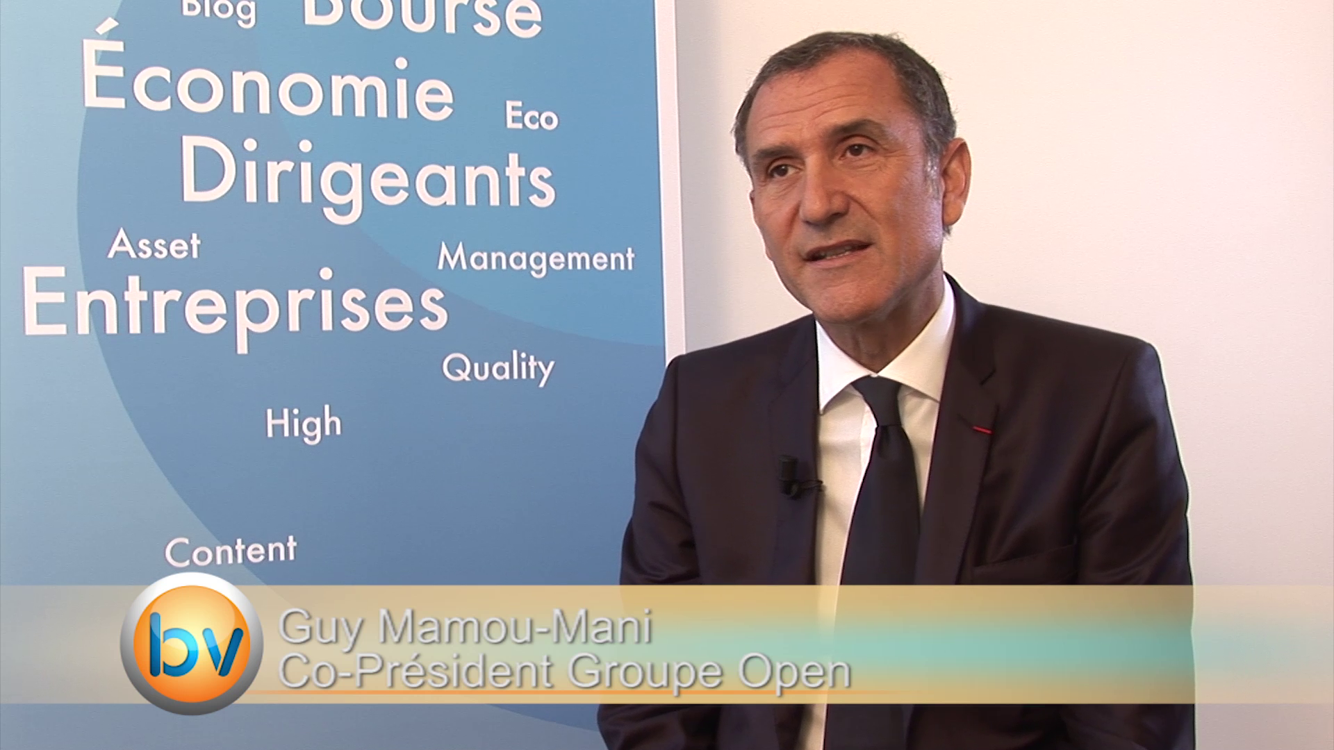 Guy Mamou-Mani Co-Président Groupe Open : “Il y a un potentiel d’amélioration intrinsèque”