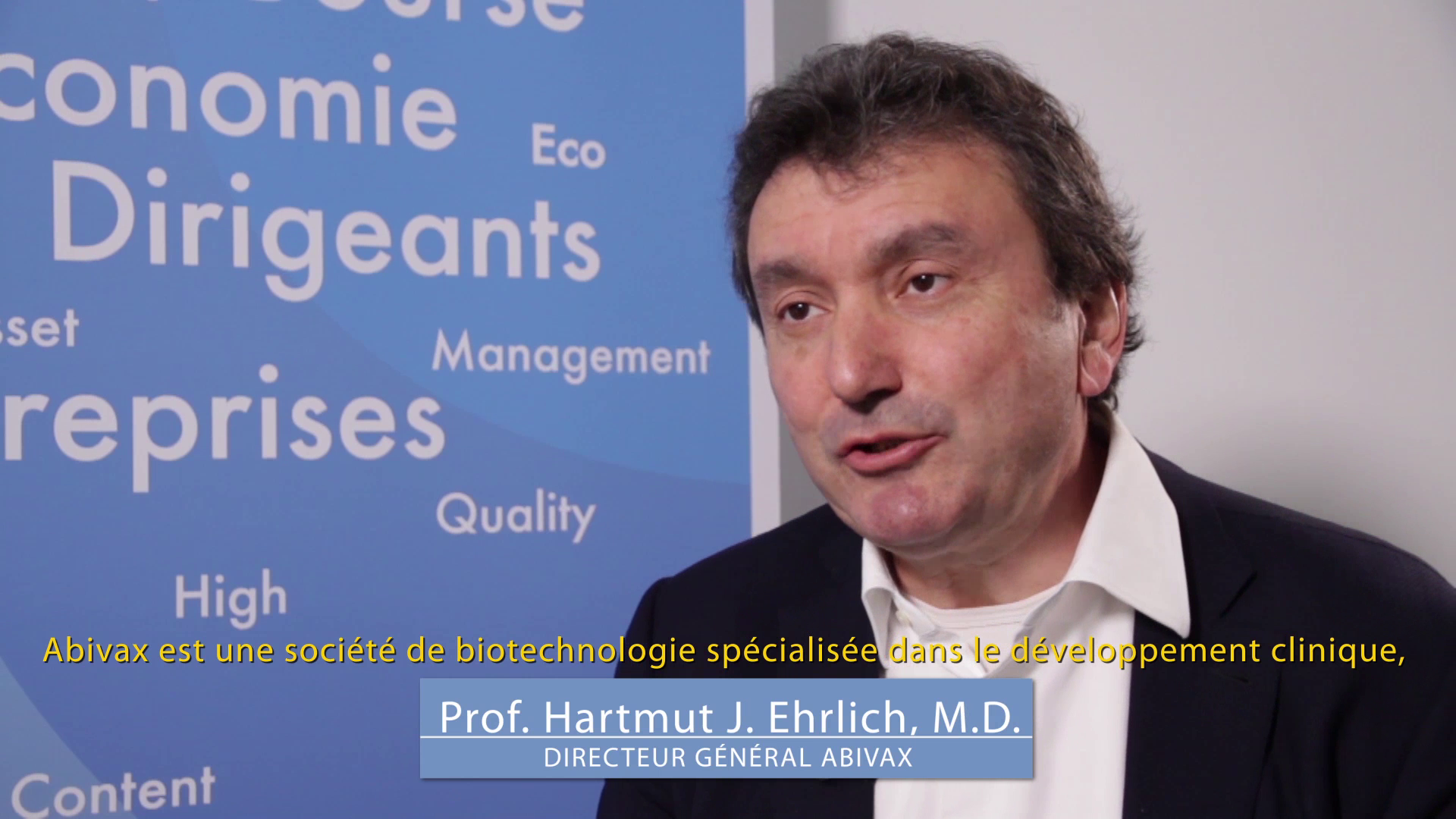 Professeur Hartmut Ehrlich CEO ABIVAX : « Nous allons démarrer la phase finale du développement clinique de notre vaccin thérapeutique contre l’hépatite B chronique »