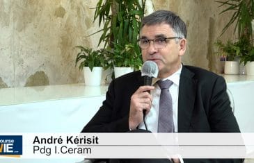 André Kérisit Pdg I.CERAM (Tous droits réservés 2021 www.labourseetlavie.com)