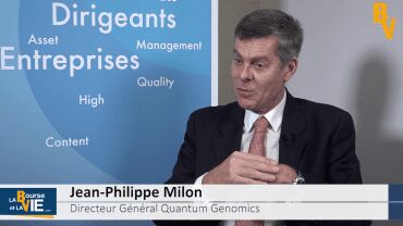 Jean-Philippe Milon Directeur Général Quantum Genomics : “Cela nous facilite la tâche pour signer un partenariat demain”