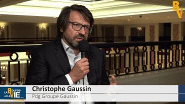 Christophe Gaussin Pdg Gaussin Manugistique : “Rien de capitalistique avec Bolloré ou Temasek” : La Web Tv rencontre les dirigeants au Paris - European Large et Midcap Event