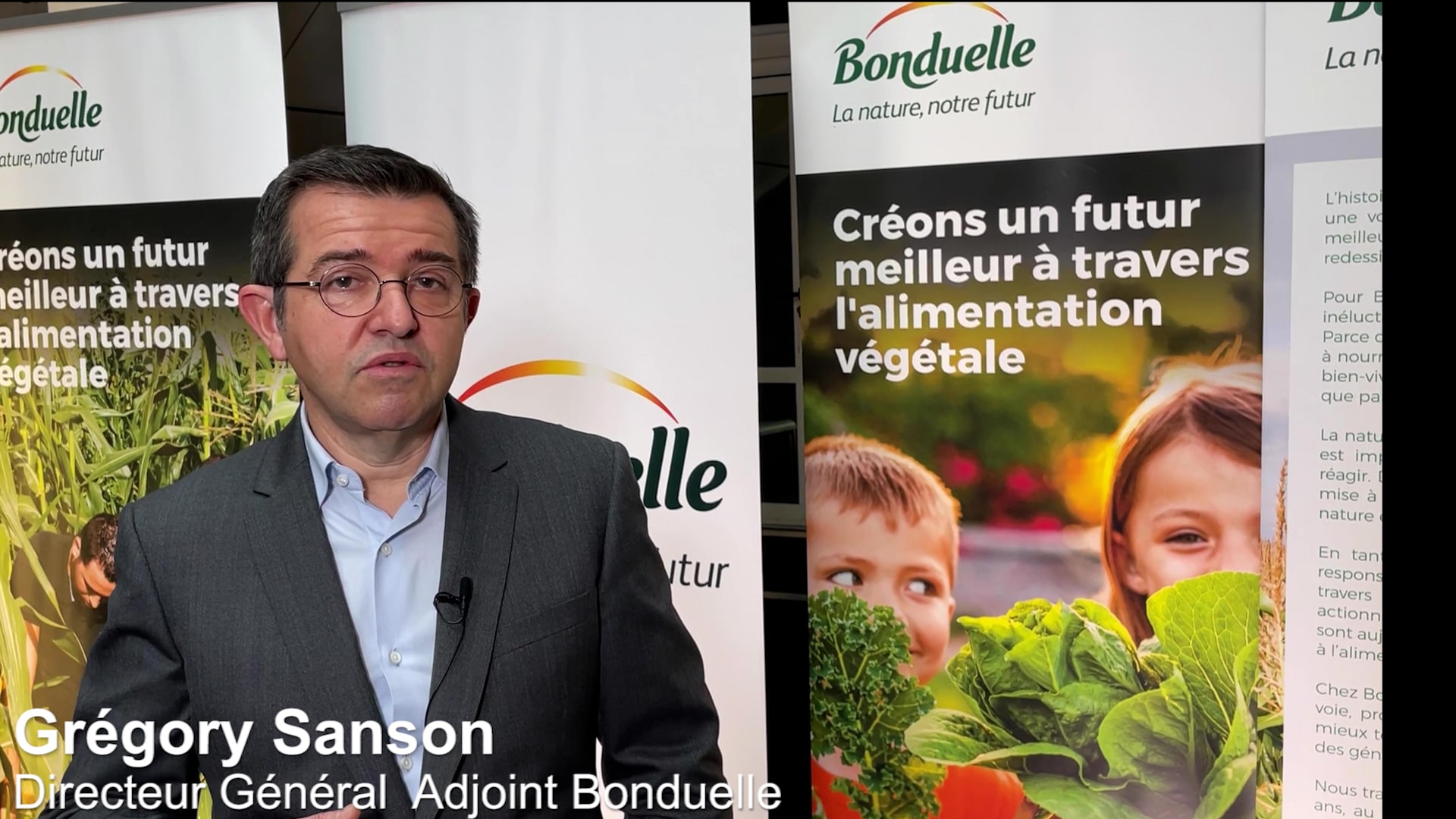 Grégory Sanson Directeur Général Adjoint Finances Bonduelle : \