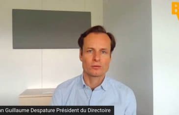 Jean-Guillaume Despature Président du Directoire Somfy (Tous droits réservés 2021 www.labourseetlavie.com)