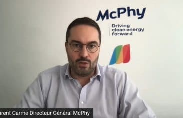 Laurent Carme Directeur Général McPhy (Tous droits réservés 2021 www.labourseetlavie.com)