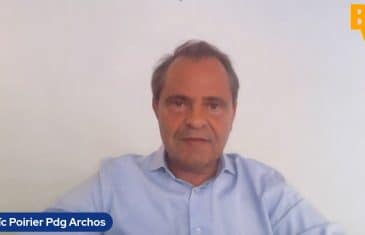 Loïc Poirier Pdg d'Archos (Tous droits réservés 2021 www.labourseetlavie.com)