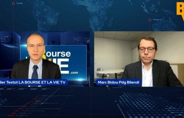 Marc Bidou Pdg Bilendi avec Didier Testot Fondateur de LA BOURSE ET LA VIE TV (Tous droits réservés 2021 www.labourseetlavie.com)