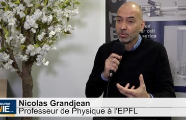 Nicolas Grandjean Professeur de Physique à l’EPFL. (Tous droits réservés 2021)