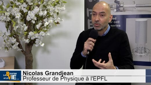 Nicolas Grandjean Professeur de Physique à l’EPFL. (Tous droits réservés 2021)