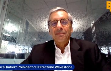 Pascal Imbert Président du Directoire Wavestone (Tous droits réservés 2021 www.labourseetlavie.com)
