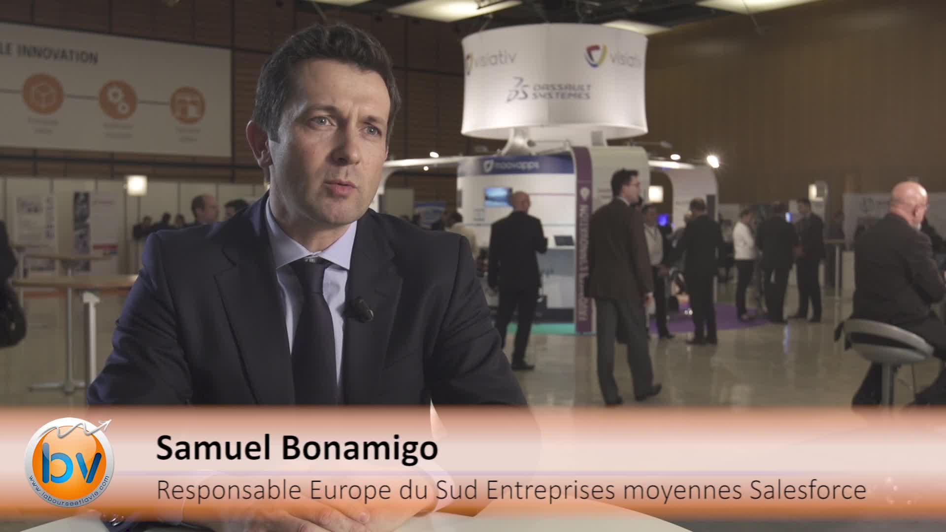 Samuel Bonamigo Responsable commercial Europe du Sud Valeurs moyennes Salesforce : “l’Europe est le moteur de la croissance”