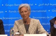 IMF chief Christine Lagarde presented the Global Policy Agenda