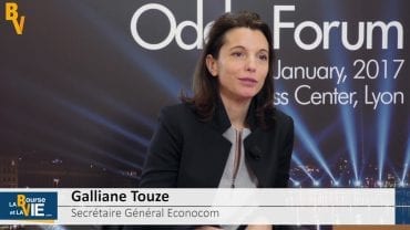 Galliane Touze Secrétaire Général Econocom : “Le développement de notre modèle dans nos pays stratégiques” : Rencontres avec les dirigeants au Oddo Forum de Lyon du 5 et 6 janvier 2017