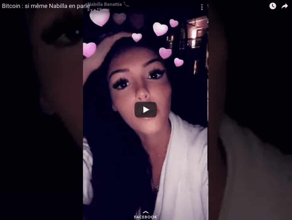 Nabilla est la goutte d’eau qui fait déborder le vase Bitcoin