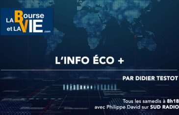 Didier Testot fondateur de LA BOURSE ET LA VIE TV dans l'Info éco + sur Sud Radio (émission du 27 mars 2021)
