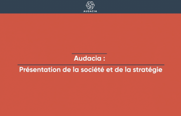 Introduction en Bourse Audacia (tous droits réservés 2021 www.labourseetlavie.com)