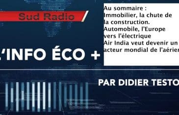 Didier Testot dans l'Info éco + Sud Radio 26 février 2023 (tous droits réservés)