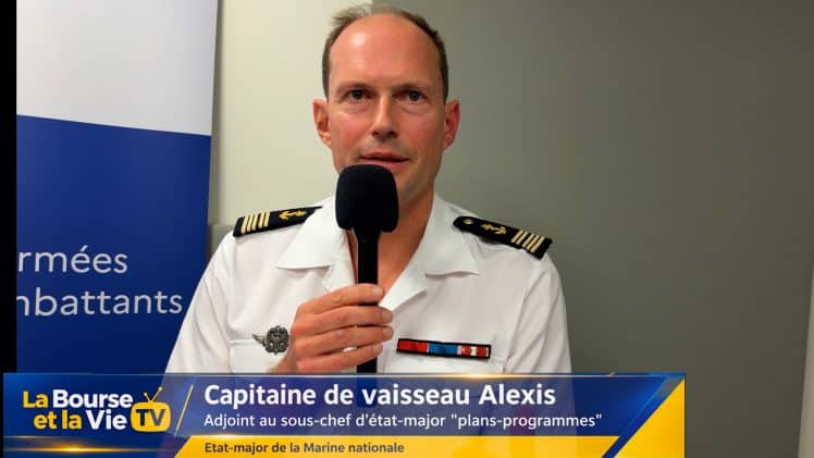 Capitaine de vaisseau Alexis, adjoint au sous-chef d&rsquo;état major « plans-programmes » : »Il faut qu&rsquo;on accélère sur le domaine en prenant en compte toutes les nouvelles technologies »