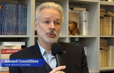 Arnaud Coustillière Vice-amiral d'escadre (Tous droits réservés 2024 www.labourseetlavie.com)