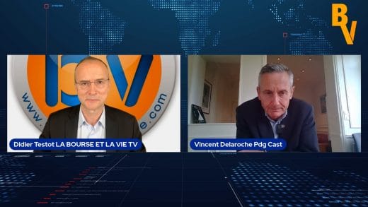 Vincent Delaroche Pdg Cast (Tous droits réservés 2022 www.labourseetlavie.com)