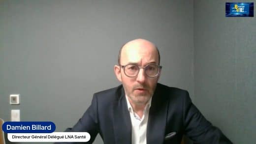 Damien Billard Directeur Général Délégué LNA Santé (Tous droits réservés 2026 www.labourseetlavie.com)