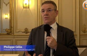Philippe Gélin Président du Directoire du Groupe LDC (Tous droits réservés 2024 www.labourseetlavie.com)