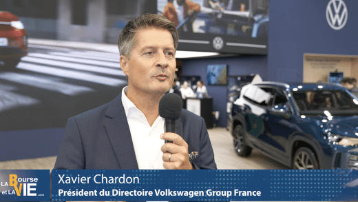 Xavier Chardon Président du Directoire Volkswagen Group France (Tous droits réservés 2024 www.labourseetlavie.com)