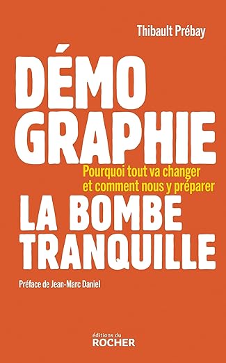 Thibault Prébay économiste vient de publier un ouvrage "Démographie : la bombe tranquille" aux Editions du Rocher. (Tous droits réservés 2026)