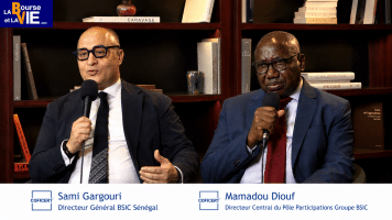 Sami Gargouri Directeur Général BSIC Sénégal et Mamadou Diouf Direction Générale Groupe BSIC : « Il y a un projet d&rsquo;extension du réseau en Afrique centrale et de l&rsquo;Est »
