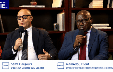 Sami Gargouri Directeur Général BSIC Sénégal et Mamadou Diouf Directeur Central du Pôle Participations Groupe BSIC (Tous droits réservés 2026 www.labourseetlavie.com)