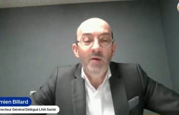 Damien Billard Directeur Général Délégué LNA Santé (Tous droits réservés 2025 www.labourseetlavie.com)