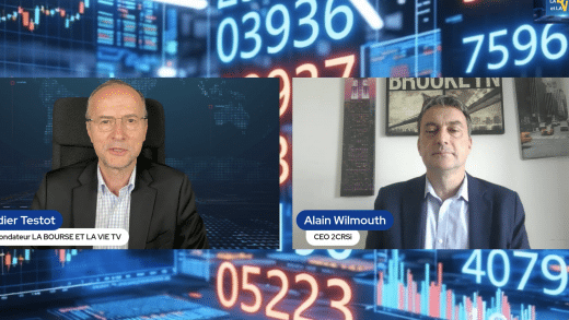 Alain Wilmouth Pdg 2CRSi et Dididier Testot Fondateur de LA BOURSE ET LA VIE TV (juin 2026 tous droits réservés)