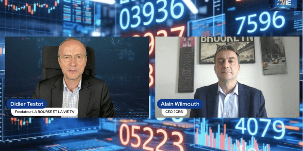 Alain Wilmouth Pdg 2CRSi et Dididier Testot Fondateur de LA BOURSE ET LA VIE TV (juin 2026 tous droits réservés)