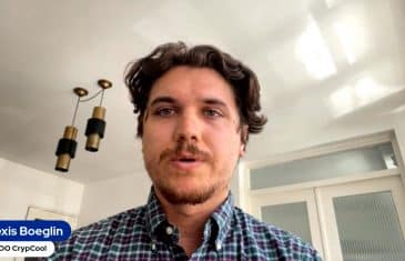 Alexis Boeglin COO CrypCool (Tous droits réservés www.labourseetlavie.com 2024)