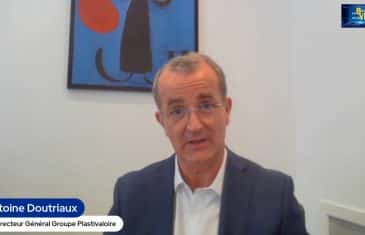 Antoine Doutriaux Directeur Général Groupe Plastivaloire (Tous droits réservés 2025 www.labourseetlavie.com)