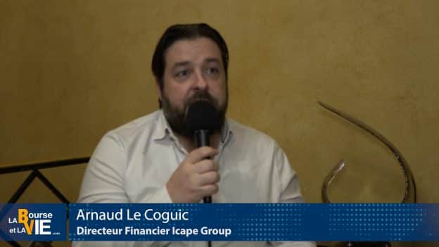 Arnaud Le Coguic Directeur Financier Icape Group (Tous droits réservés 2024 www.labourseetlavie.com)