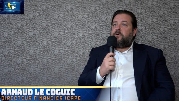 Arnaud Le Coguic Directeur Financier Icape Group (Tous droits réservés 2025 www.labourseetlavie.com)