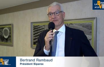 Bertrand Rambaud Président Siparex (tous droits réservés 2026 www.labourseetlavie.com)