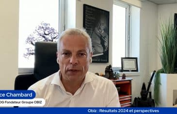 Brice Chambard Pdg Obiz (Tous droits réservés 2024 www.labourseetlavie.com)