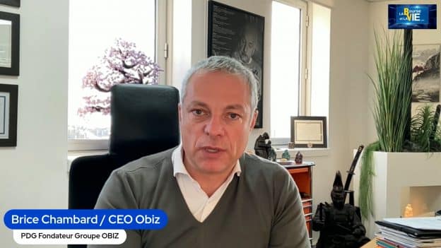 Brice Chambard Pdg Obiz (Tous droits réservés novembre 2025 www.labourseetlavie.com)