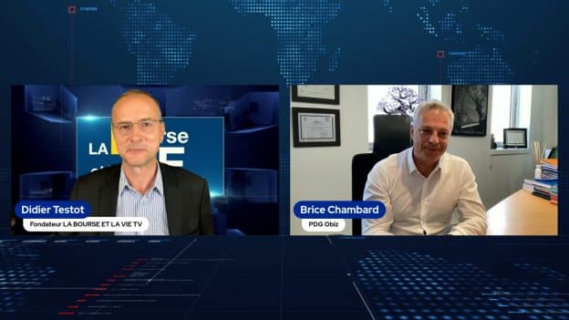 Brice Chambard Pdg OBIZ (Tous droits réservés 2023 www.labourseetlavie.com)