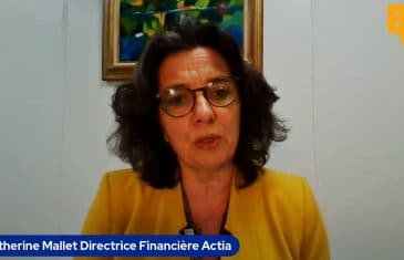 Catherine Mallet Directrice Financière Actia (Tous droits réservés 2022 www.labourseetlavie.com)