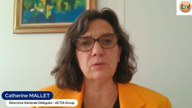 Catherine Mallet Directrice Générale Déléguée Actia (Tous droits réservés 2025 www.labourseetlavie.com)
