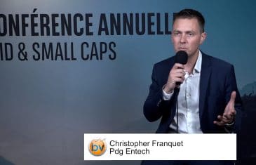 Christopher Franquet Pdg Entech (Tous droits réservés 2022 www.labourseetlavie.com)