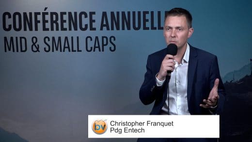Christopher Franquet Pdg Entech (Tous droits réservés 2022 www.labourseetlavie.com)