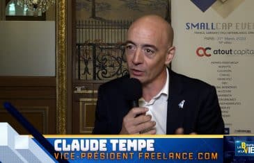 Claude Tempe Vice-Président Freelance.com (Tous droits réservés 2023 www.labourseetlavie.com)