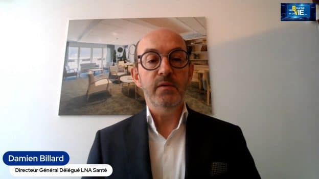 Damien Billard Directeur Général Délégué LNA Santé (Tous droits réservés 2026 www.labourseetlavie.com)