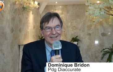 Dominique Bridon Pdg Diaccurate (Tous droits réservés 2022 www.labourseetlavie.com)