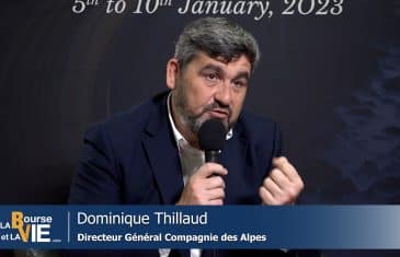 Dominique Thillaud Directeur Général Compagnie des Alpes (tous droits réservés 2023 www.labourseetlavie.com)