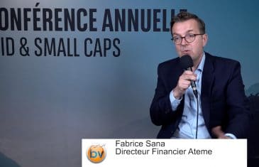 Fabrice Sana Directeur Financier Ateme (Tous droits réservés 2022 www.labourseetlavie.com)