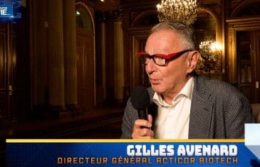 Gilles Avenard Directeur Général Acticor Biotech (Tous droits réservés www.labourseetlavie.com 2023)